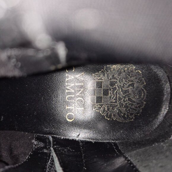 Vince Camuto Pelda Black leather Riding Boots 7M - Picture 4 of 12